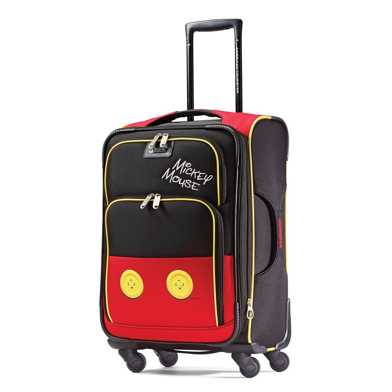 american tourister mickey mouse luggage