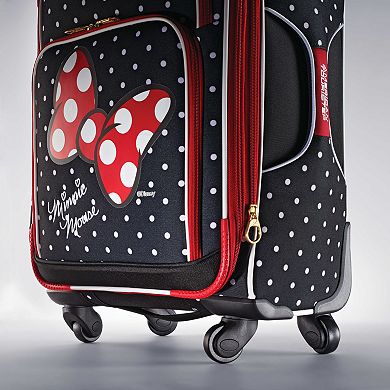 Disney's Minnie Mouse Red Bow & Faces Spinner Luggage by American Tourister