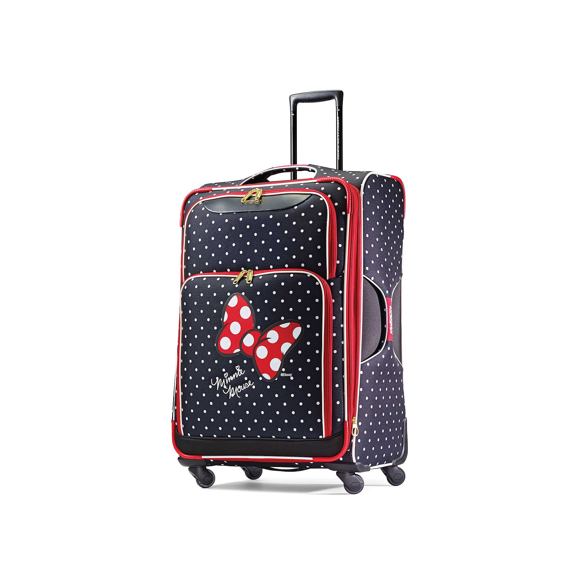 17983181 Disneys Minnie Mouse Red Bow & Faces Spinner Lugga sku 17983181