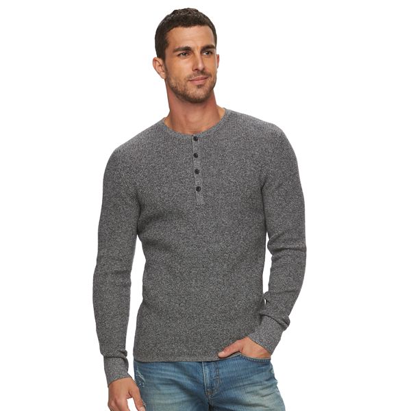 Men's Marc Anthony Slim-Fit Solid Lux Henley