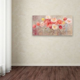 Trademark Fine Art Wild Poppies I Canvas Wall Art