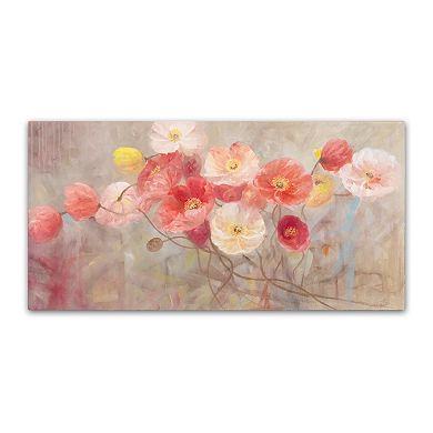 Trademark Fine Art Wild Poppies I Canvas Wall Art