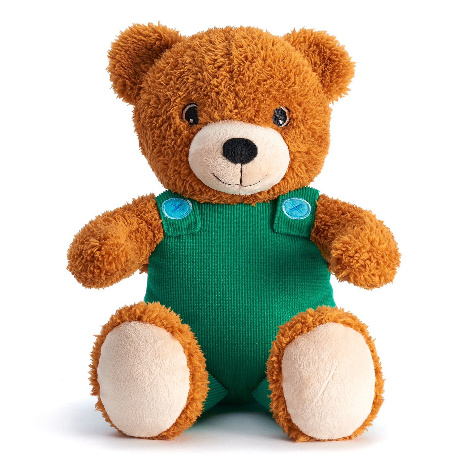 corduroy teddy bear stuffed animal