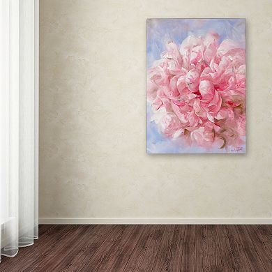 Trademark Fine Art Pink Peonie I Canvas Wall Art