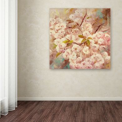 Trademark Fine Art Rose Bush I Canvas Wall Art