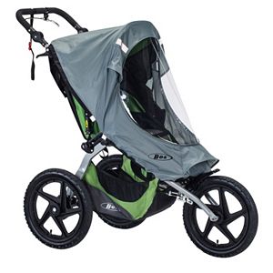 BOB 2016 Fixed Wheel Single Stroller Weather Shield