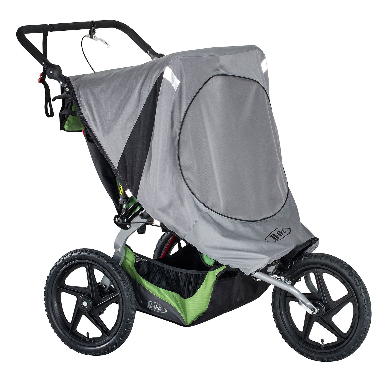 bob double stroller fixed wheel