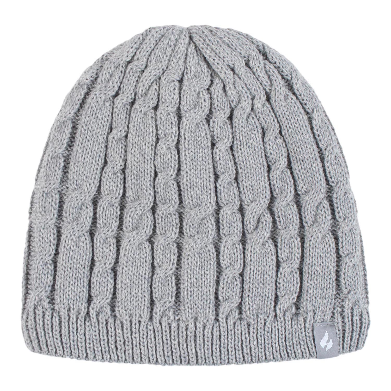 cable knit hat