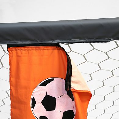 Skywalker Sports 9-ft. x 5-ft. Soccer Goal with Practice Banners