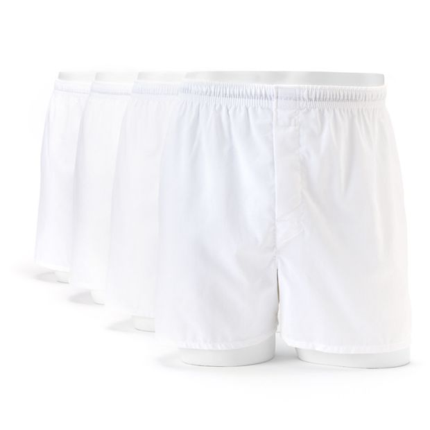 Woven Cotton Boxer 4-Pack