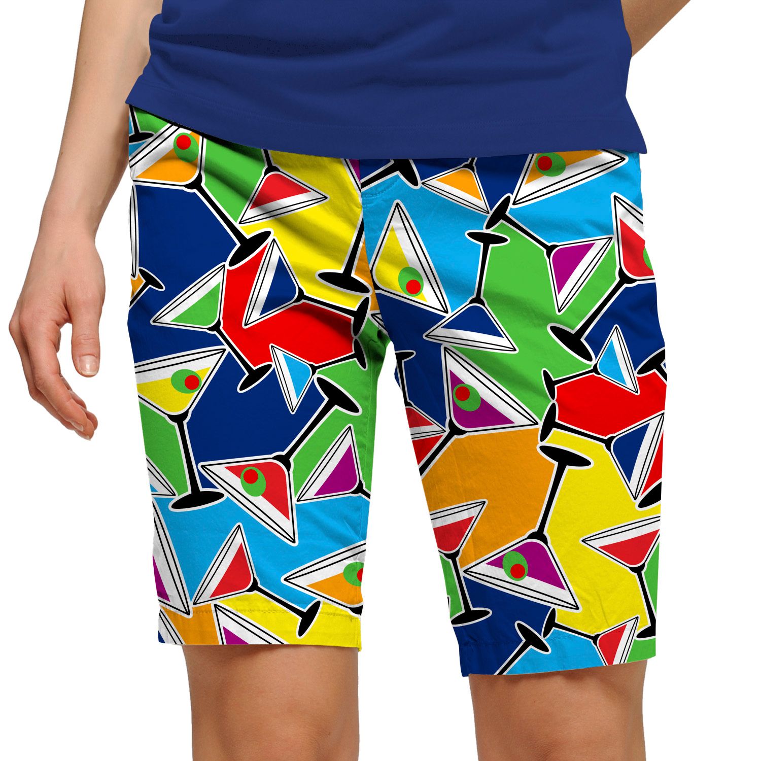 loud golf shorts