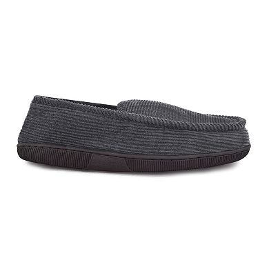 MUK LUKS Corduroy Men's Moccasin Slippers