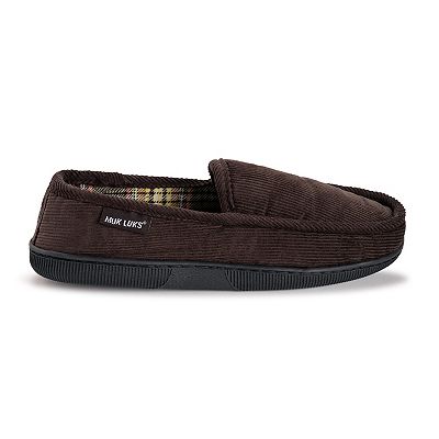 New Mens Muk Luks Corduroy Black Casual Comfort‎ Slippers Size Small 8-9 NWOB Men main image 4