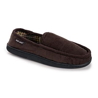 MUK LUKS Corduroy Men's Moccasin Slippers