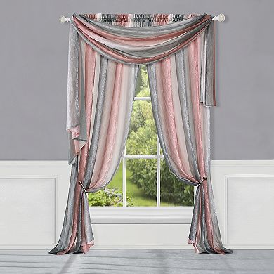 Achim 1-Panel Ombre Window Curtain