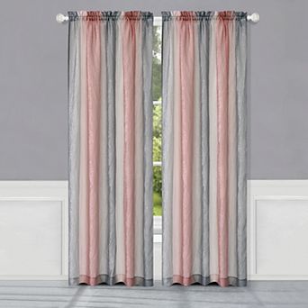Achim 1-Panel Ombre Window Curtain