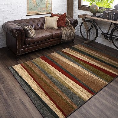 Mohawk® Home Mayan Sunset Striped Rug