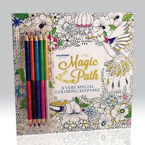 As Seen on TV Colorama The Magic Path Adult Coloring Book