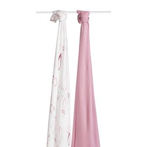 aden by aden + anais 2-pk. Bella Silky Soft SwaddlePlus Muslin Swaddles