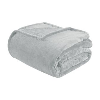 Intelligent Design Microlight Plush Oversized Blanket