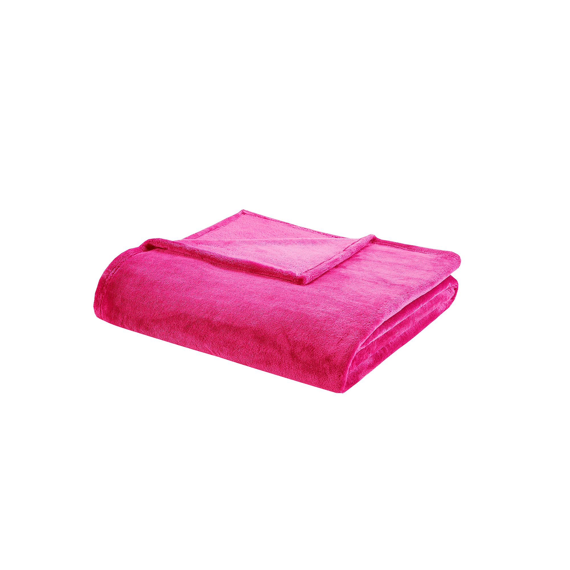 Intelligent Design Microlight Plush Oversized Blanket, Pink