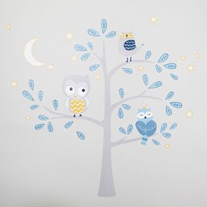 Happi by Dena Night Owl Jumbo Wall Appliques by Lambs & Ivy
