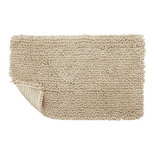 Sunham Lagoon Chenille Solid Bath Rug 20'' x 34''