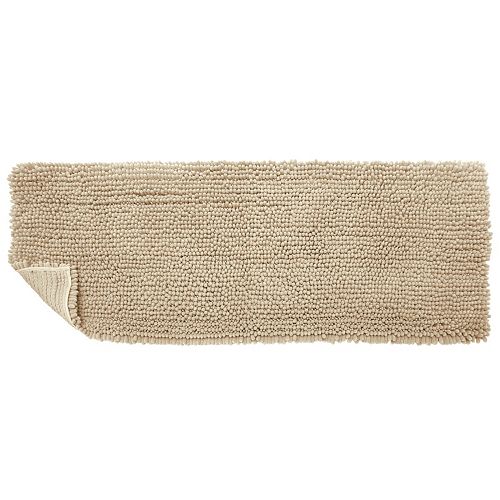 Sunham Lagoon Chenille Solid Bath Rug Runner 22'' x 60''