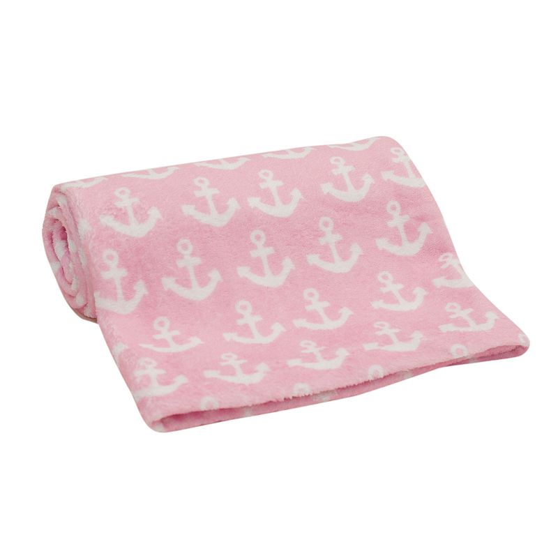 UPC 084122580343 product image for Lambs & Ivy Splish Splash Anchor Blanket, Multi/None | upcitemdb.com