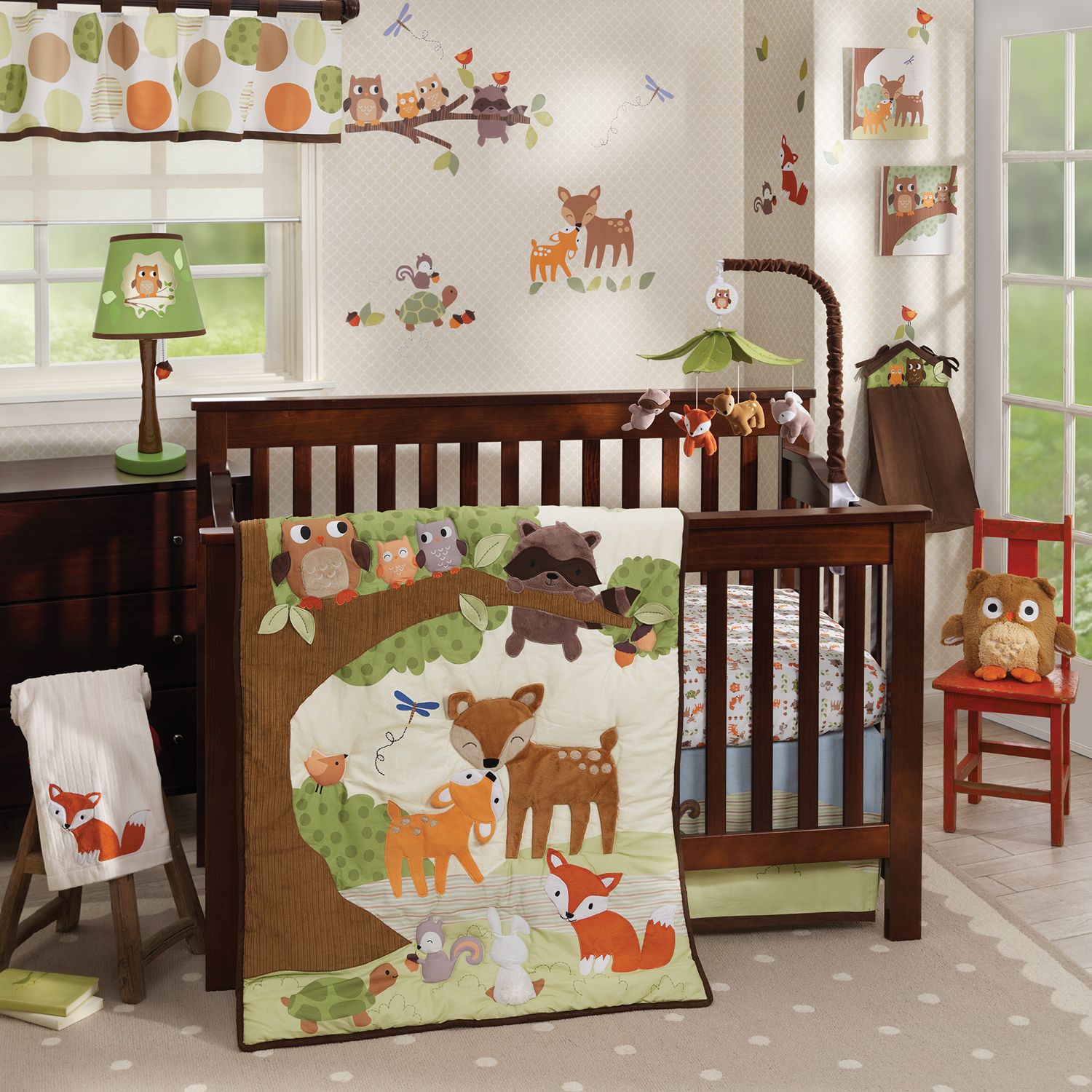 woodland nursery bedding set