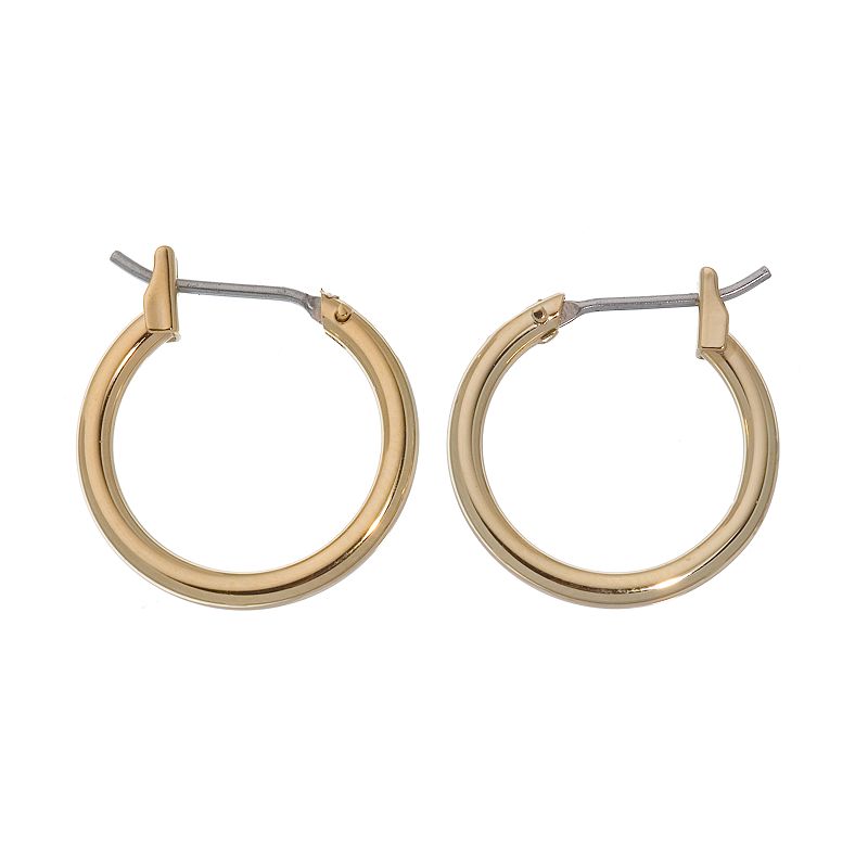 UPC 083355028578 product image for Napier® Gold-Tone Hoop Earrings - 5/8-in., Women's | upcitemdb.com