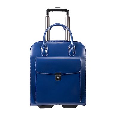 McKlein Uptown Leather 15.6-Inch Wheeled Briefcase