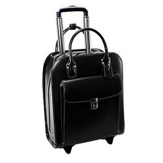 McKleinUSA Uptown Leather 15.6-Inch Wheeled Briefcase