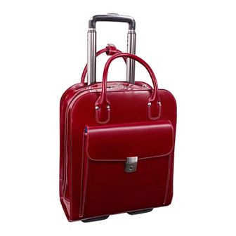 McKleinUSA Uptown Leather 15.6-Inch Wheeled Briefcase