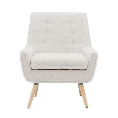Linon Linon Trelis Chair, Sherpa