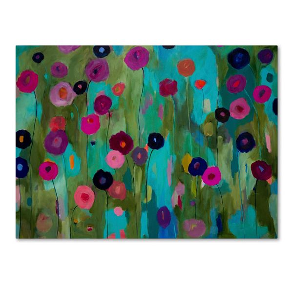 Trademark Fine Art Time To Bloom Canvas Wall Art