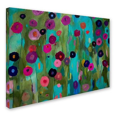 Trademark Fine Art Time To Bloom Canvas Wall Art