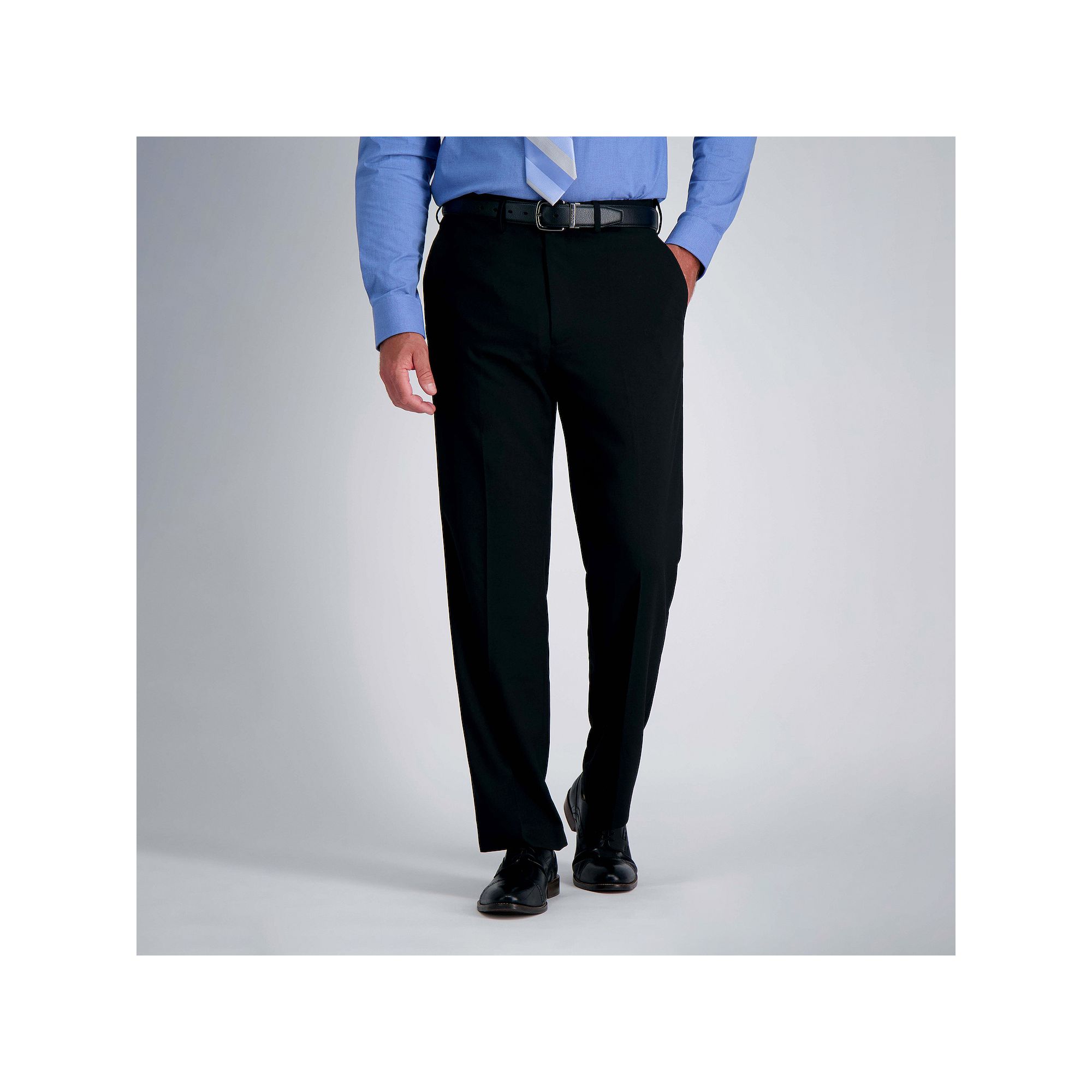 Mens J.M. Haggar® Premium Classic-Fit Flat-Front Stretch Suit Pants, Size