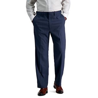 Men's Haggar® Premium Classic-Fit Flat-Front Stretch Suit Pants