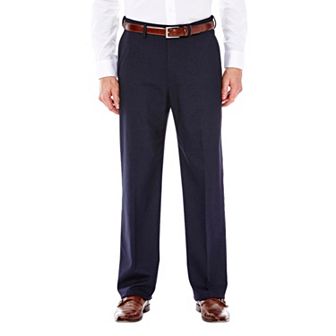 Men's Haggar® Premium Classic-Fit Flat-Front Stretch Suit Pants