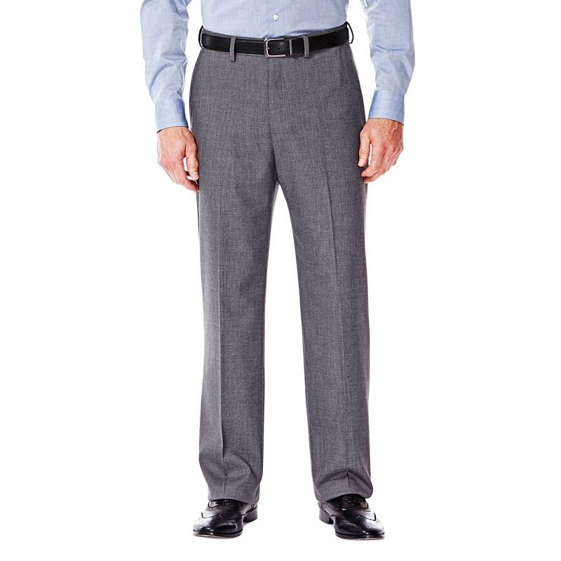 Mens J.M. Haggar Premium Classic-Fit Flat-Front Stretch Suit Pants, Size: 