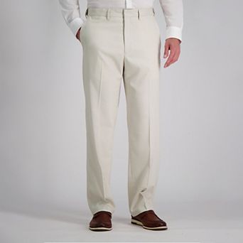 Men's Haggar® Premium Classic-Fit Flat-Front Stretch Suit Pants