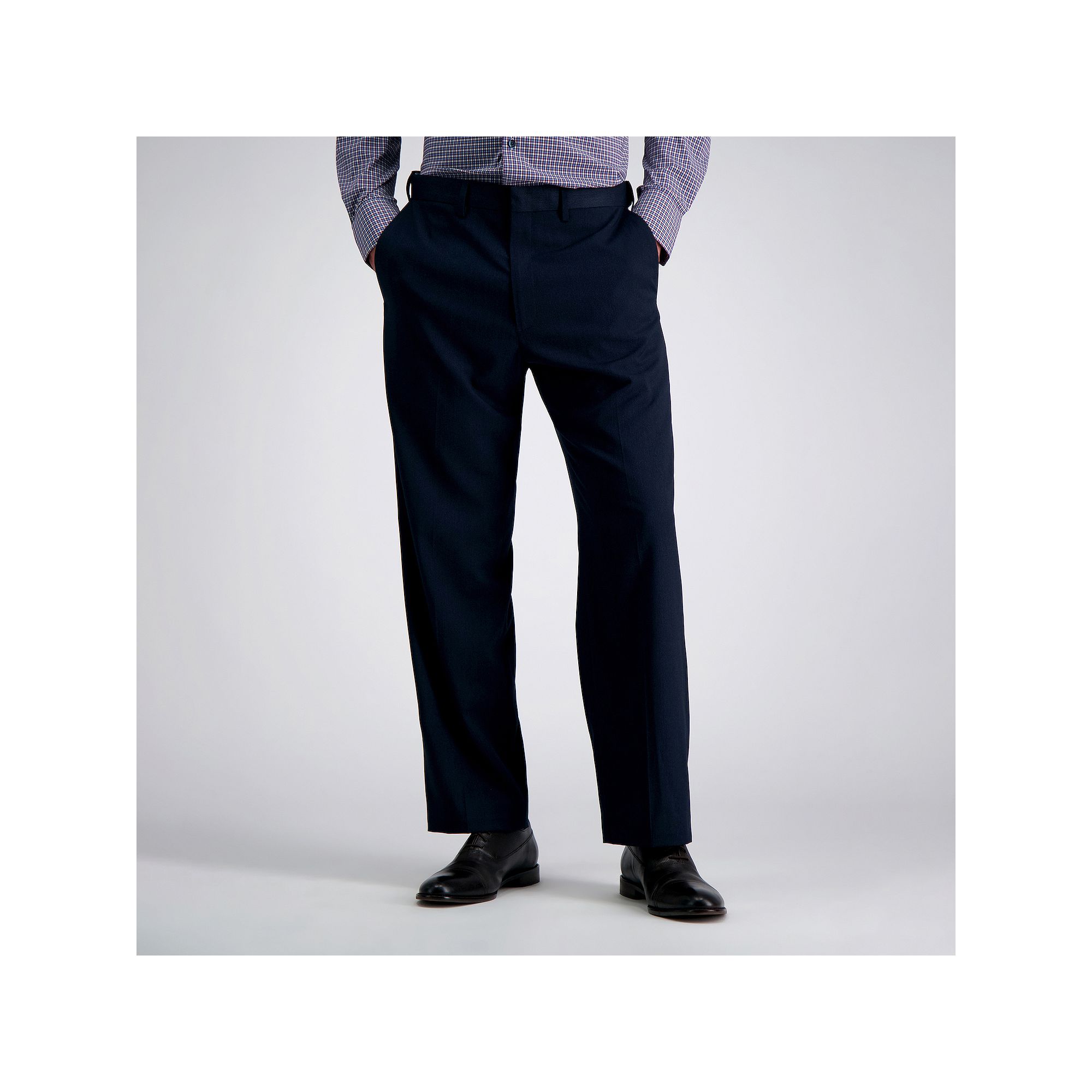 Mens J.M. Haggar® Premium Classic-Fit Flat-Front Stretch Suit Pants, Size