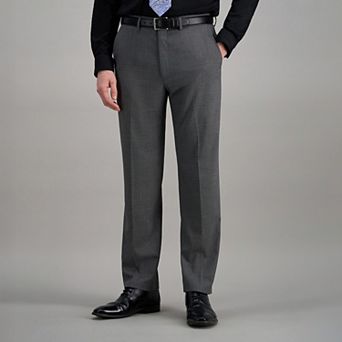 Men's Haggar® Premium Classic-Fit Flat-Front Stretch Suit Pants
