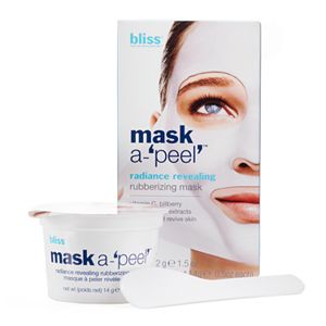 bliss Mask-A-Peel Radiance Revealing Rubberizing Masks