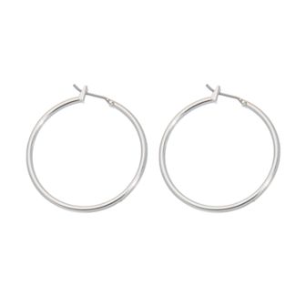 Napier® Silver Tone Hoop Earrings