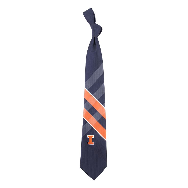 Adult NCAA Grid Tie, Il Fighting Illini