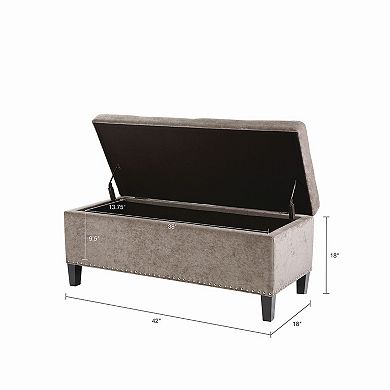 Madison Park Shandra II Storage Bench