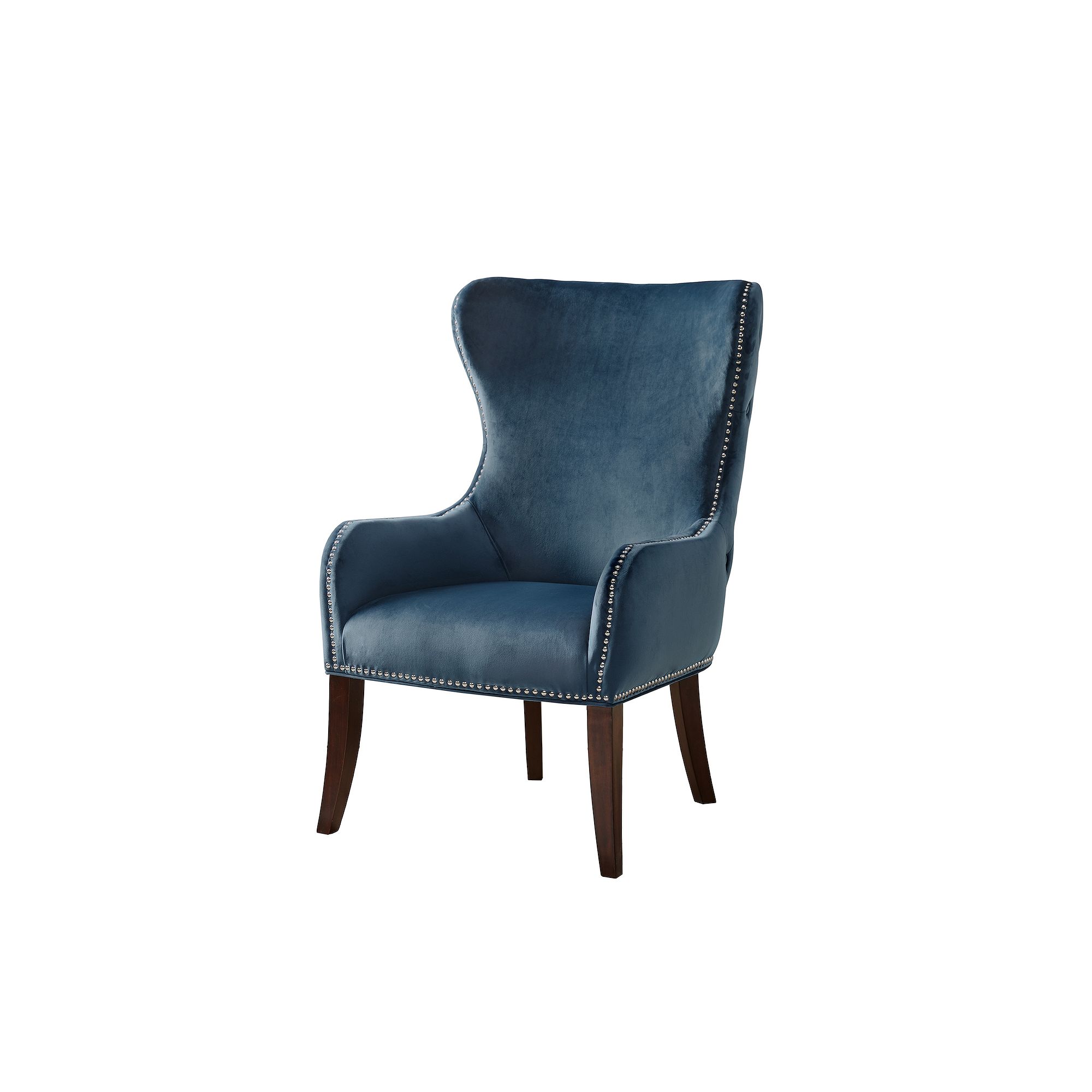 Madison Park Irvine Accent Chair, Grey Blue