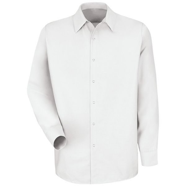 Men's Red Kap Classic-Fit Solid Button-Down Work Shirt